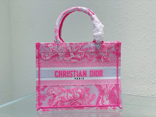 Book Cd Pink Small Book Tote Bag