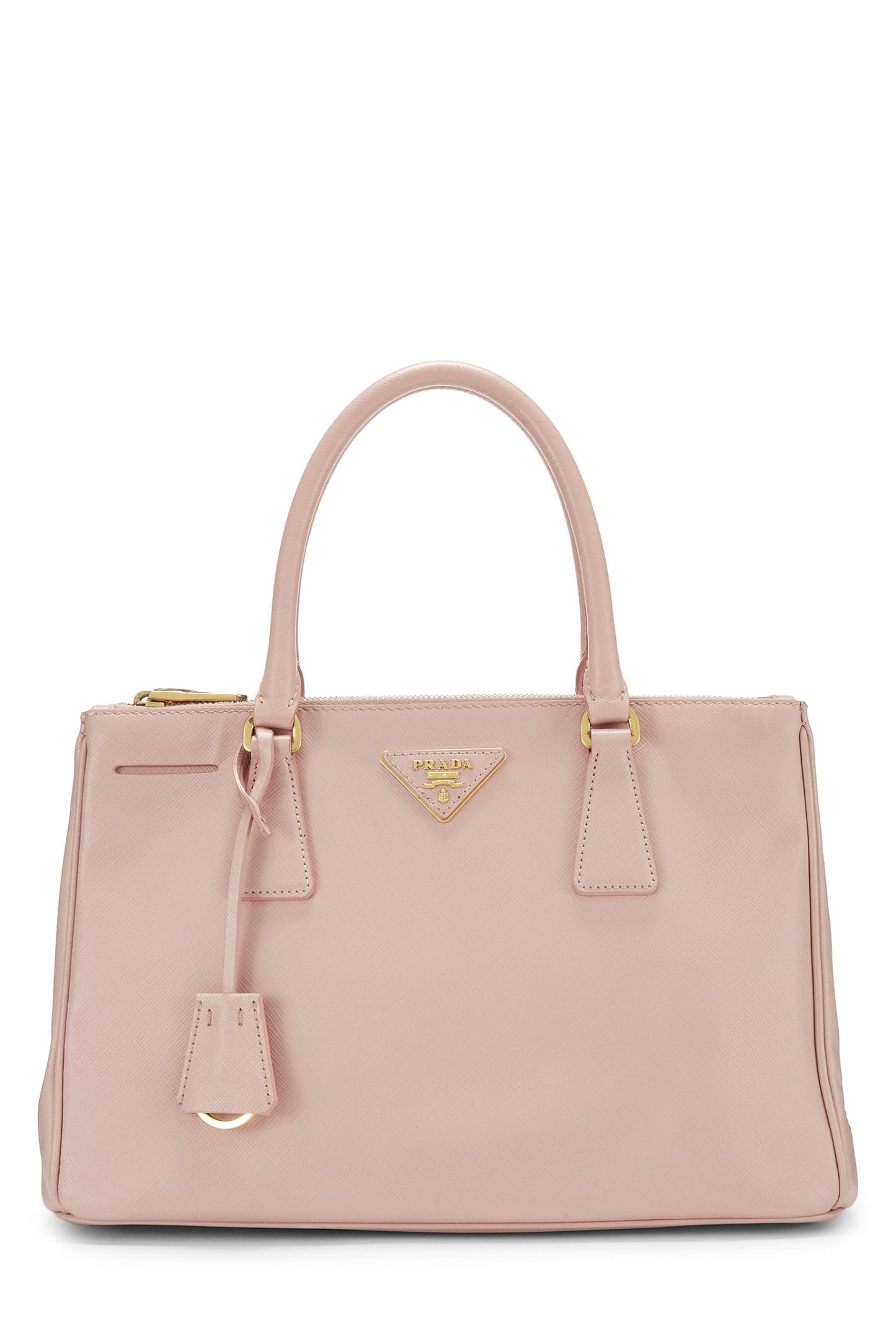 Prada Executive Tote Saffiano Pink Small Tote Bag Small Pink 2