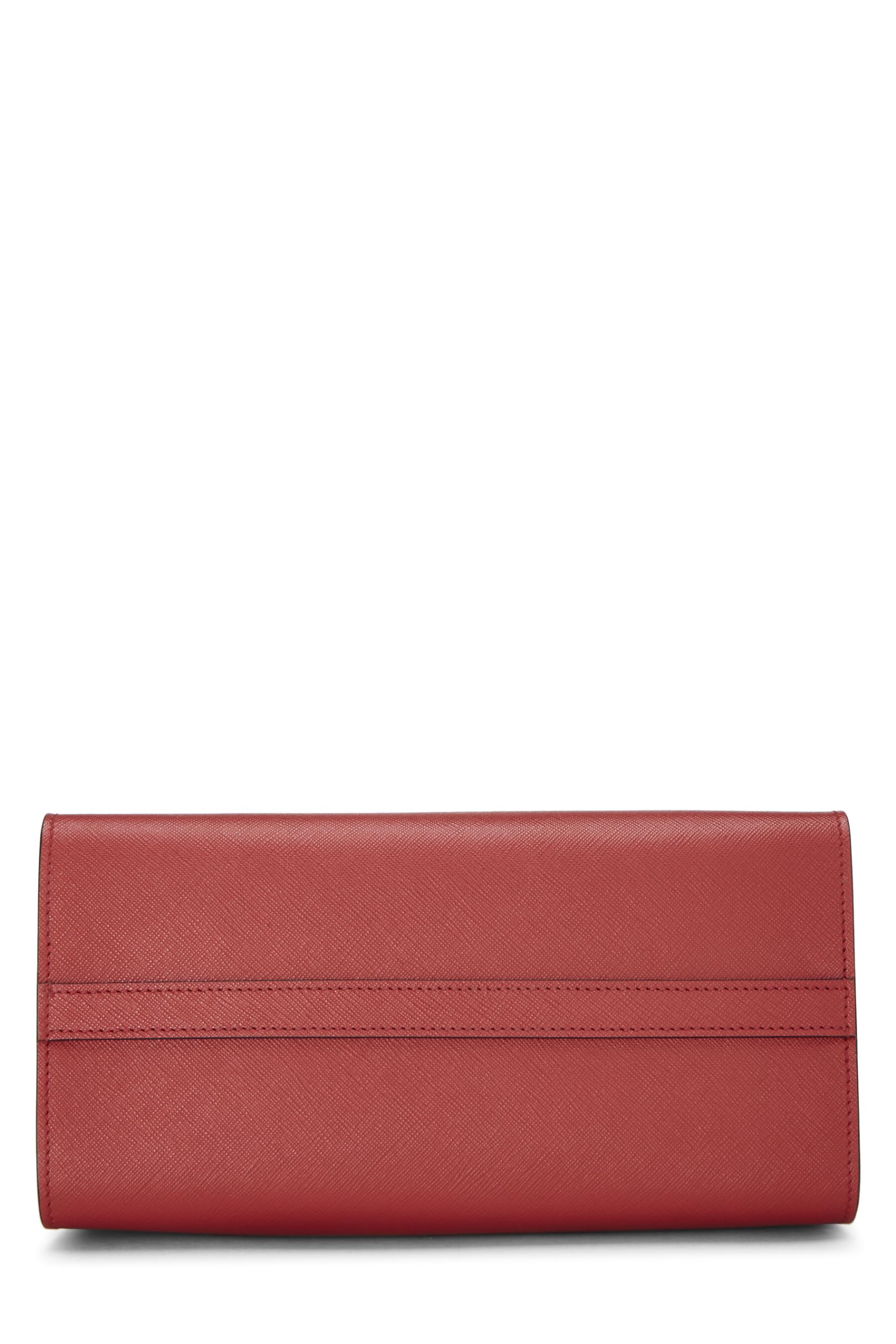Prada Monochrome Bag Leather Saffiano Red Travel Bag Bag Small Red