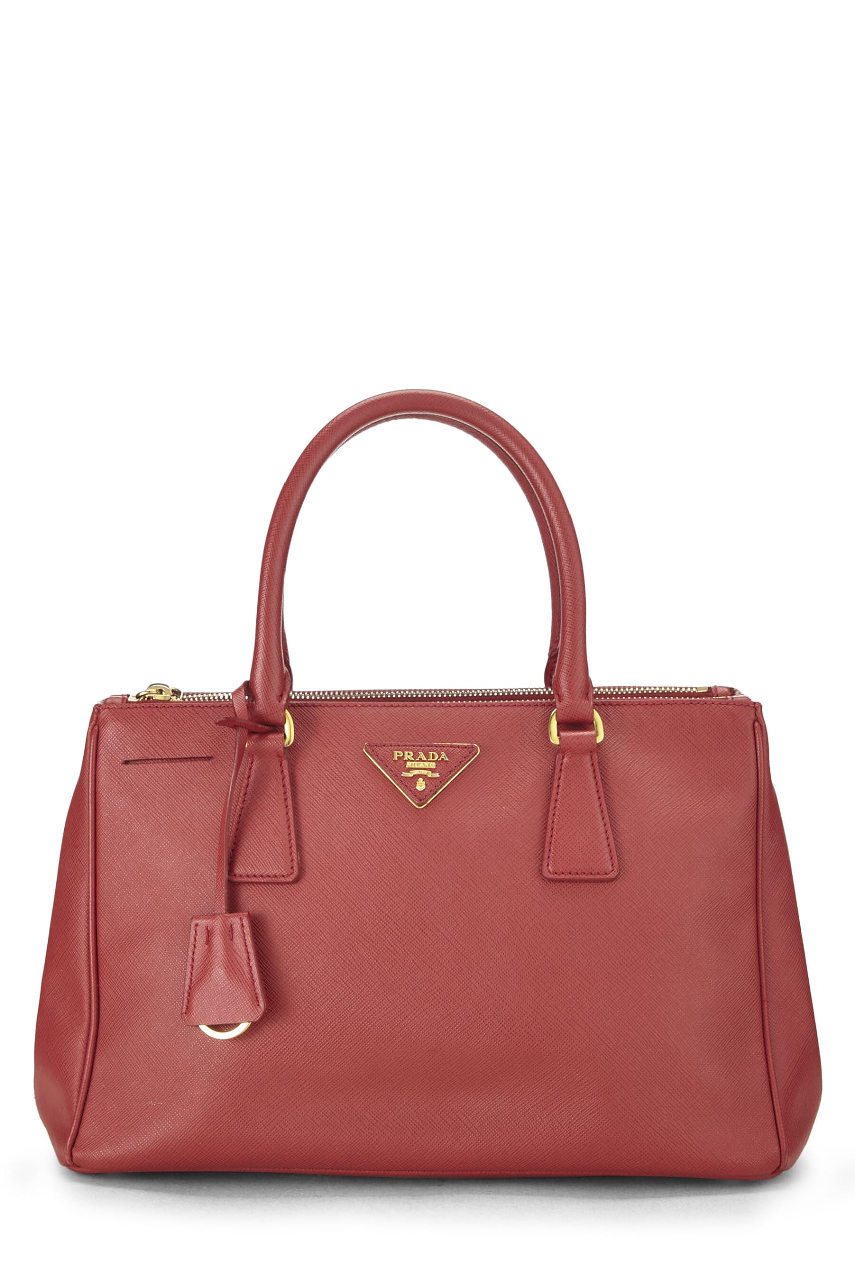 Prada Executive Tote Saffiano Red Medium Tote Bag Medium Red 1