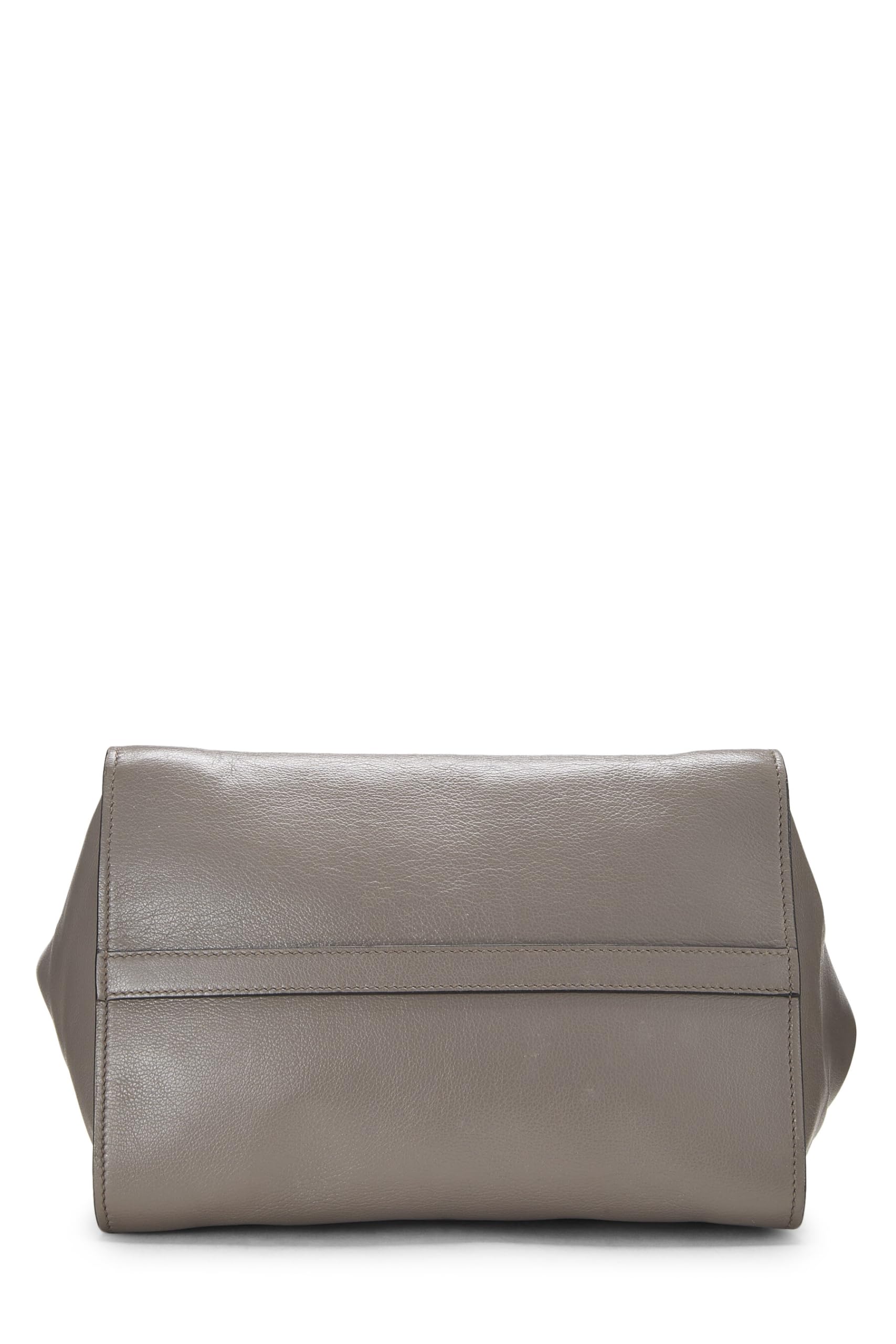 Prada Grey Calfskin Trapeze Tote Grey Gray Tote Bag