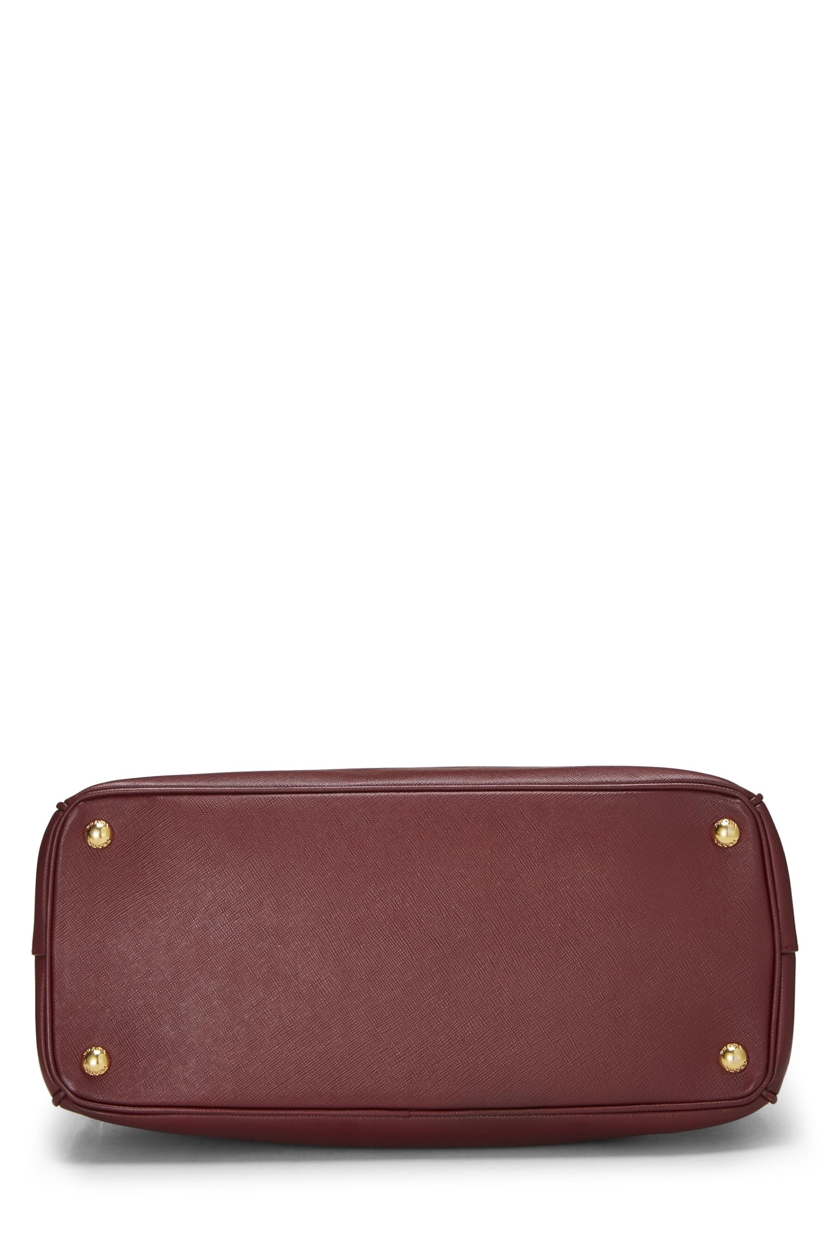 Prada Burgundy Executive Tote Burgundy Saffiano Medium Tote Bag