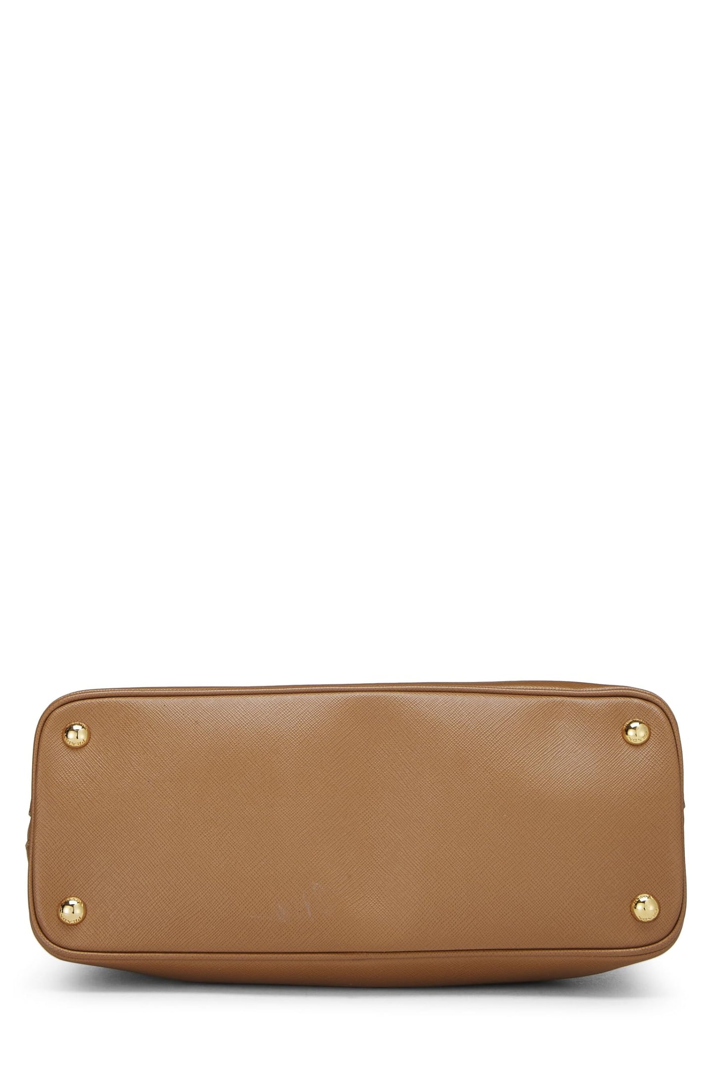 Prada Promenade Luxury Handbag Saffiano Brown Medium Travel Bag