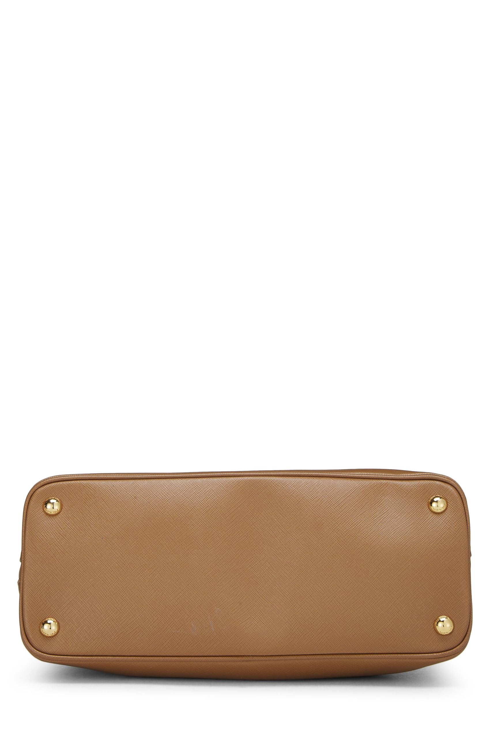 Prada Promenade Luxury Handbag Saffiano Brown Medium Travel Bag