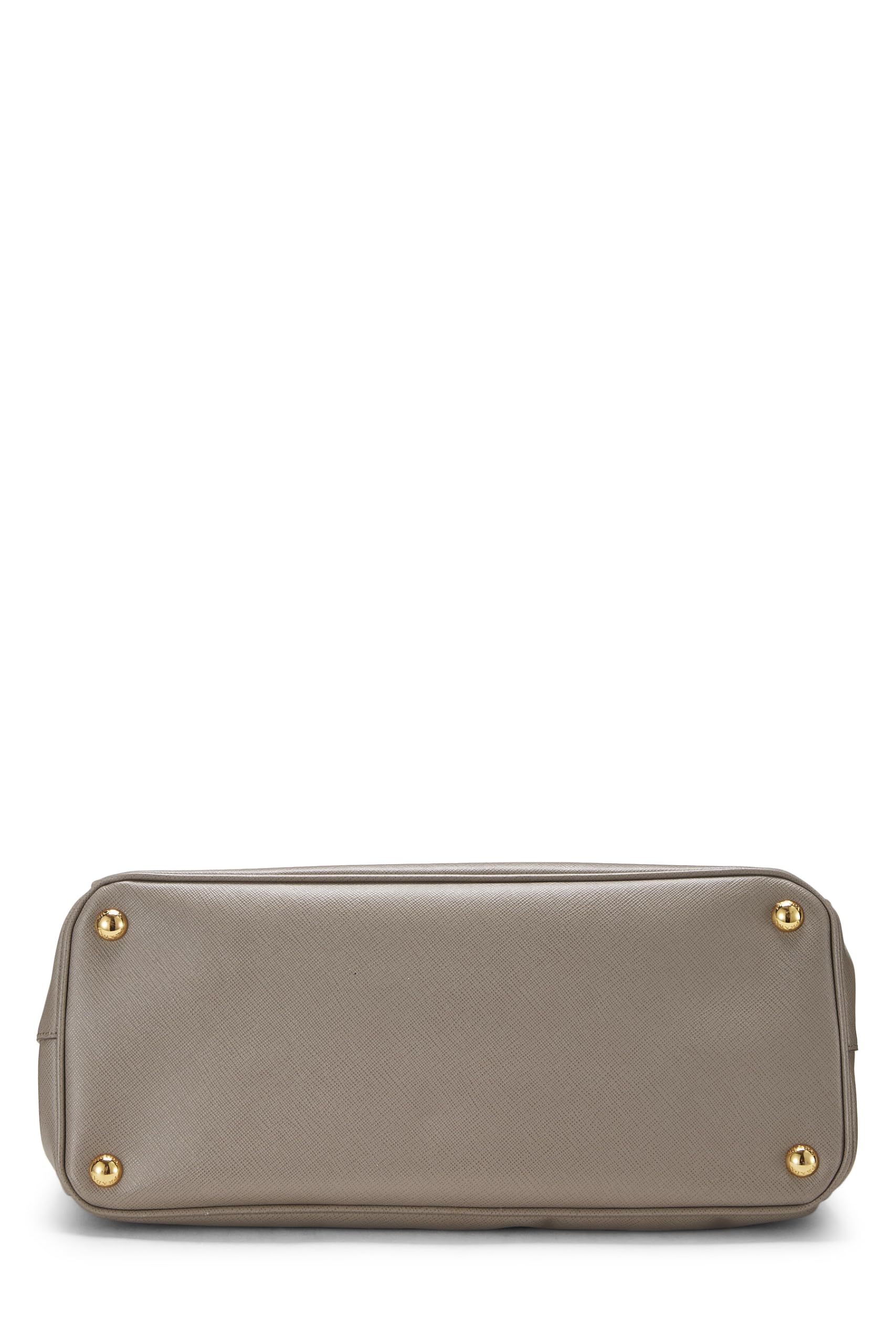 Prada Grey Executive Tote Grey Saffiano Gray Medium Tote Bag