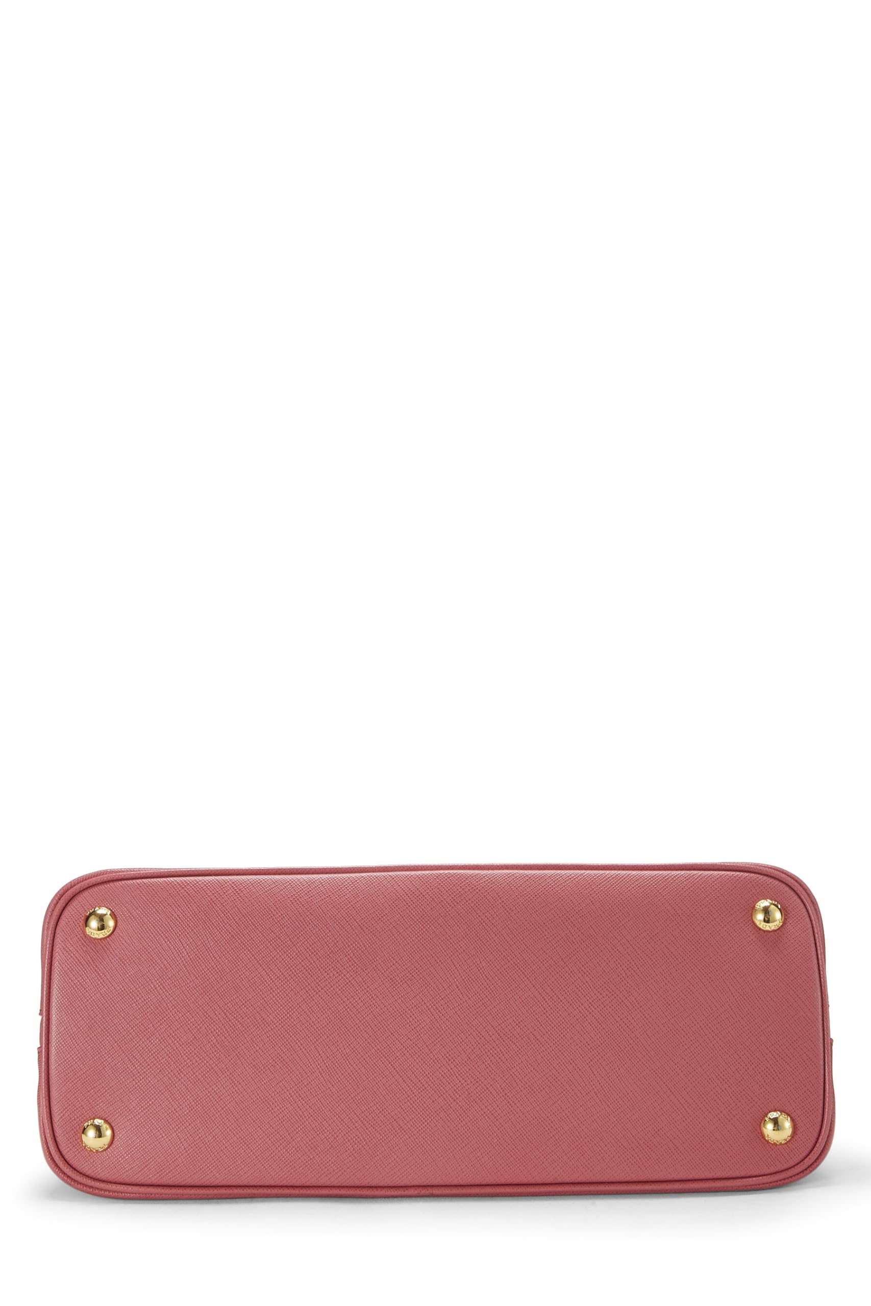 Prada Promenade Luxury Handbag Saffiano Blue Pink Travel Bag