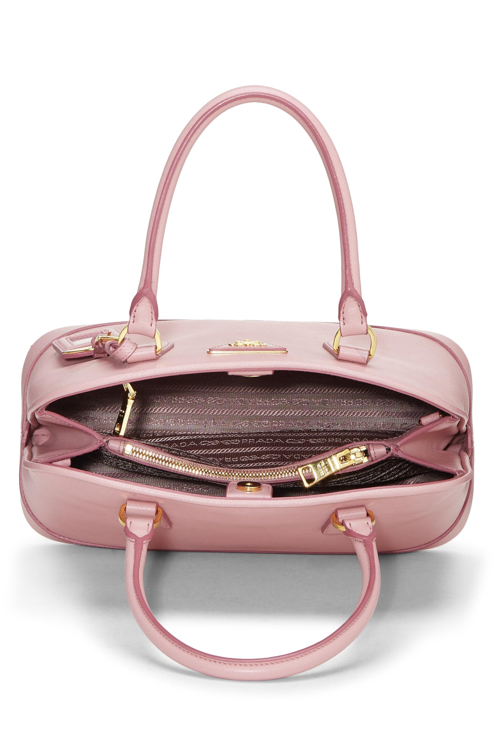 Prada Pastel Dome Tote Saffiano Pink Tote Bag