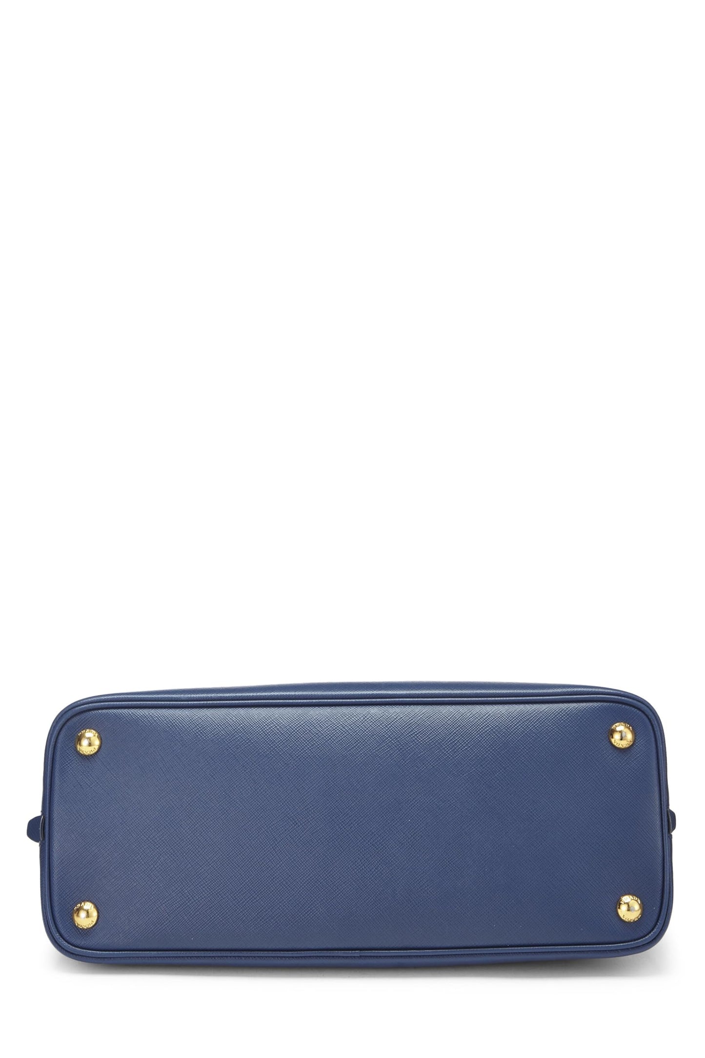 Prada Promenade Luxury Handbag Saffiano Blue Medium Travel Bag Promenade Medium Blue
