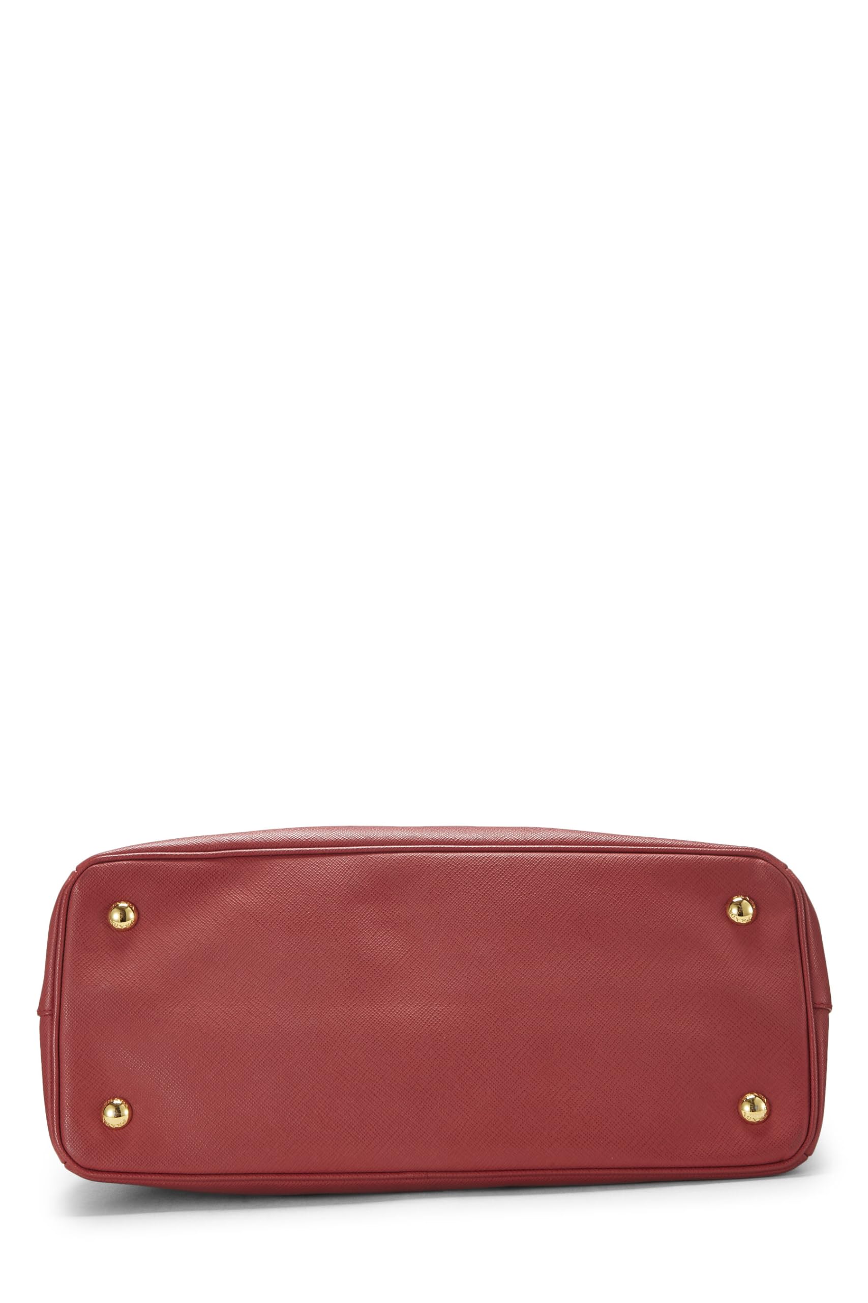 Prada Executive Tote Saffiano Red Small Tote Bag