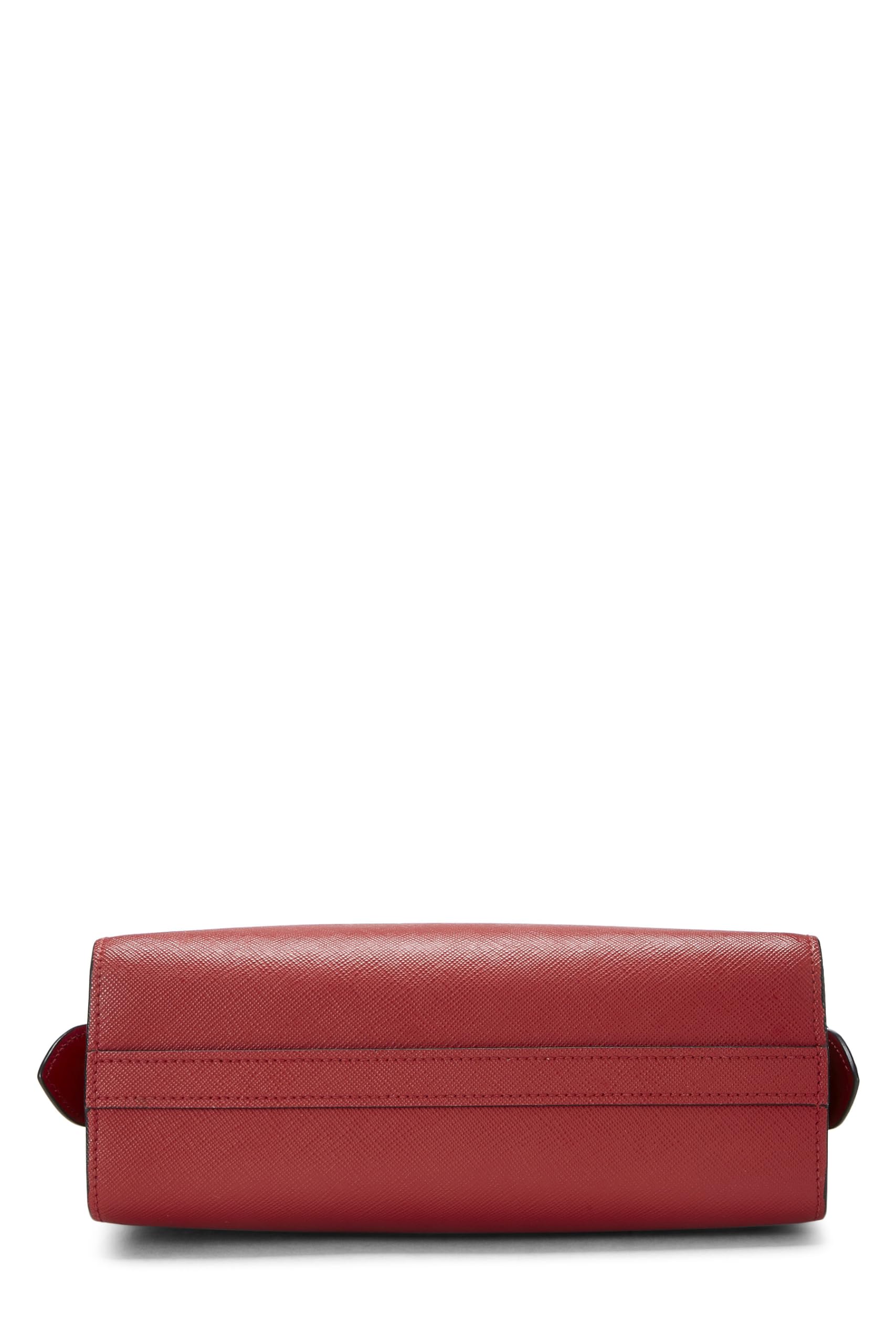 Prada Esplanade Crossbody Saffiano Red Crossbody Bag