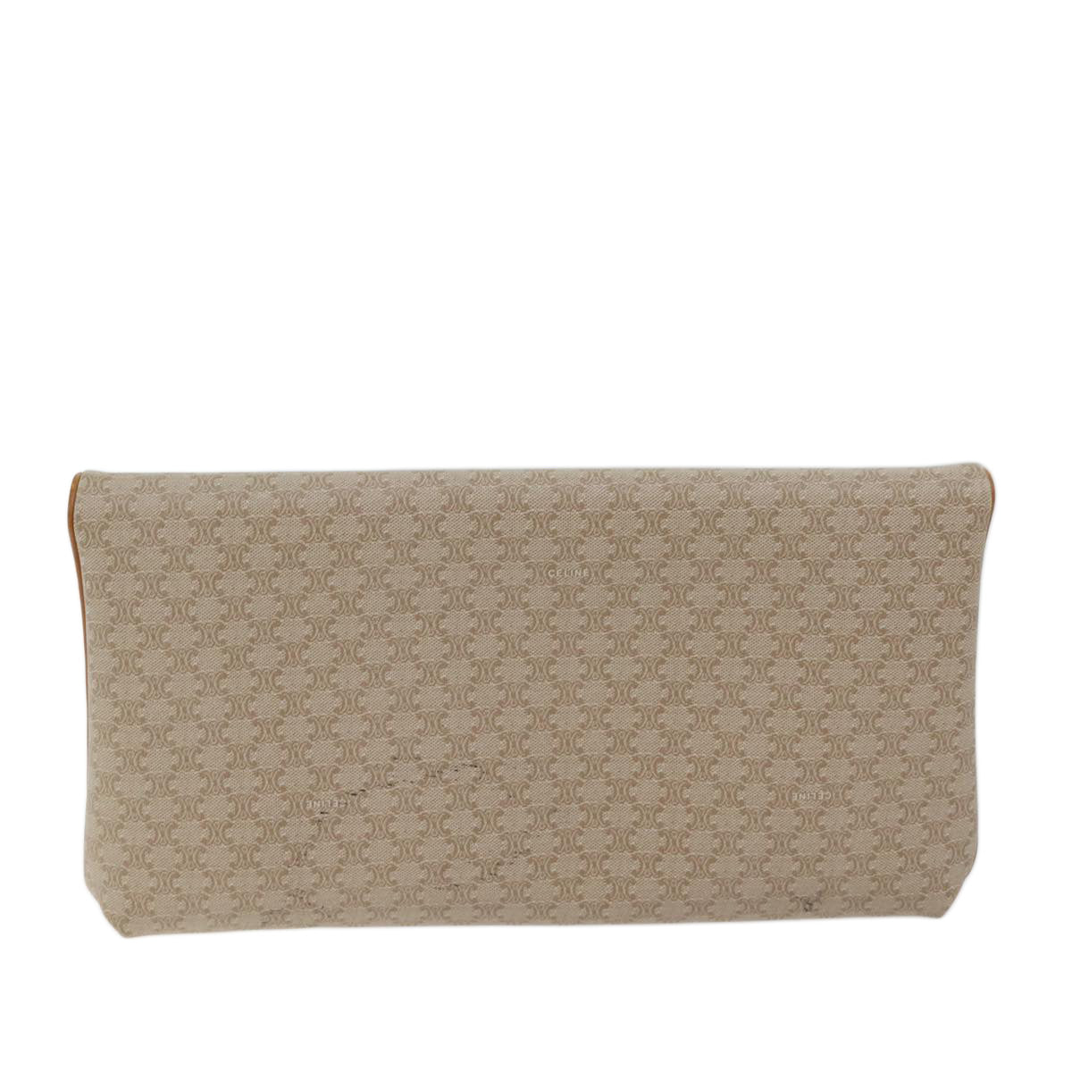 Luxury Macadam Clutch Bag Canvas Beige
