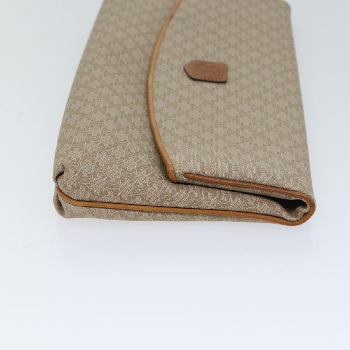 Luxury Macadam Clutch Bag Canvas Beige