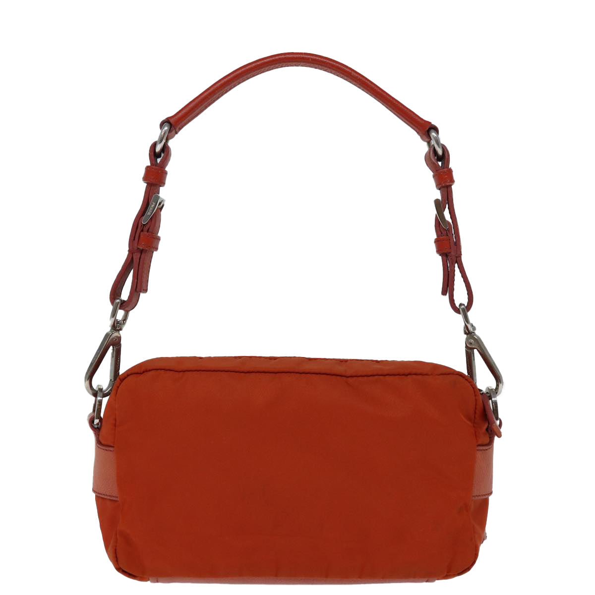 Prada Shoulder Bag Auth Nylon Orange