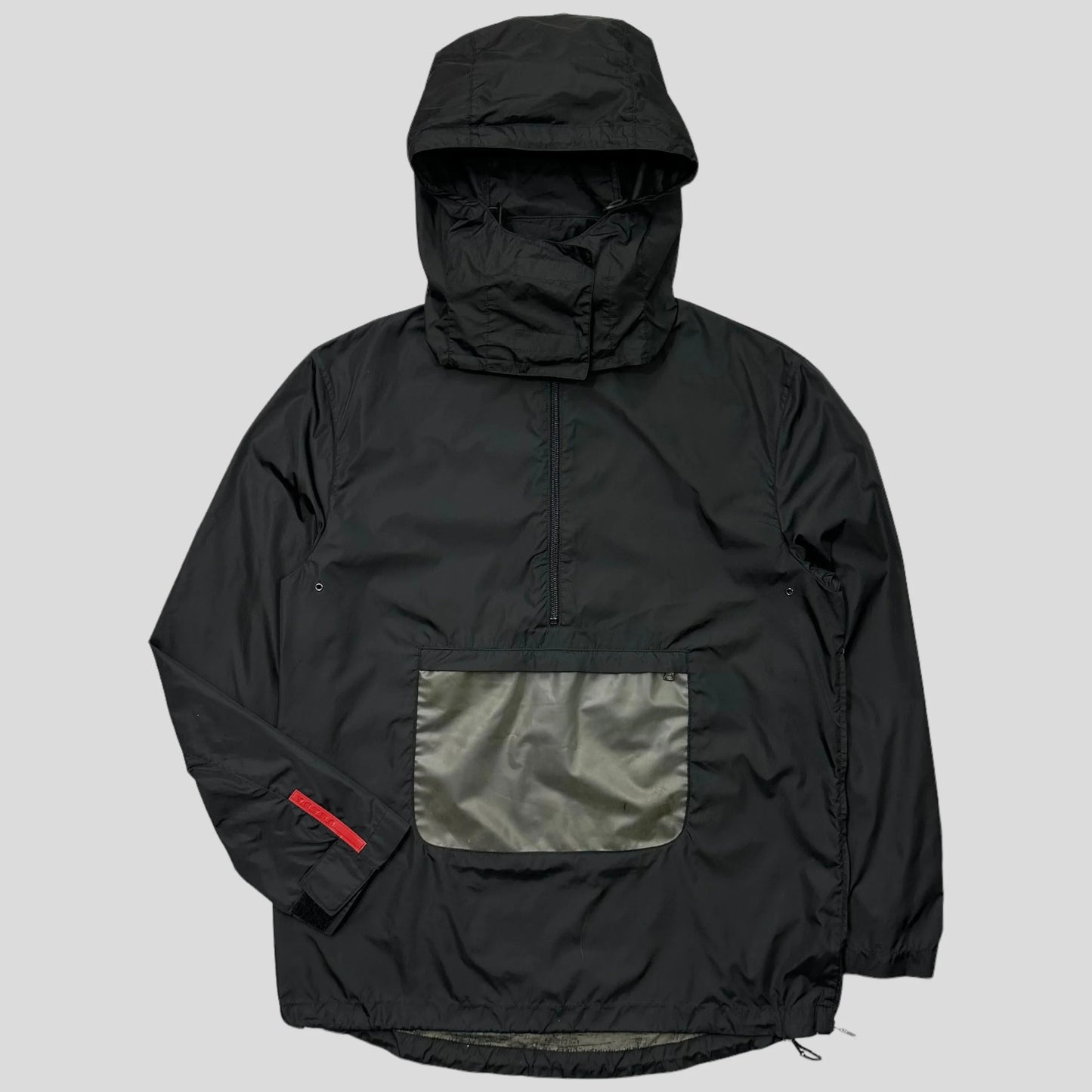 Prada Handbag Sport Latex Pocket Pullover Jacket Nylon
