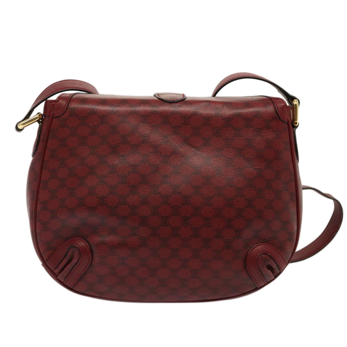 Luxury Macadam Shoulder Bag Canvas Red