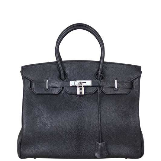 Hermes Birkin Chevre De Coromandel Handbag Travel Bag Coromandel 5094