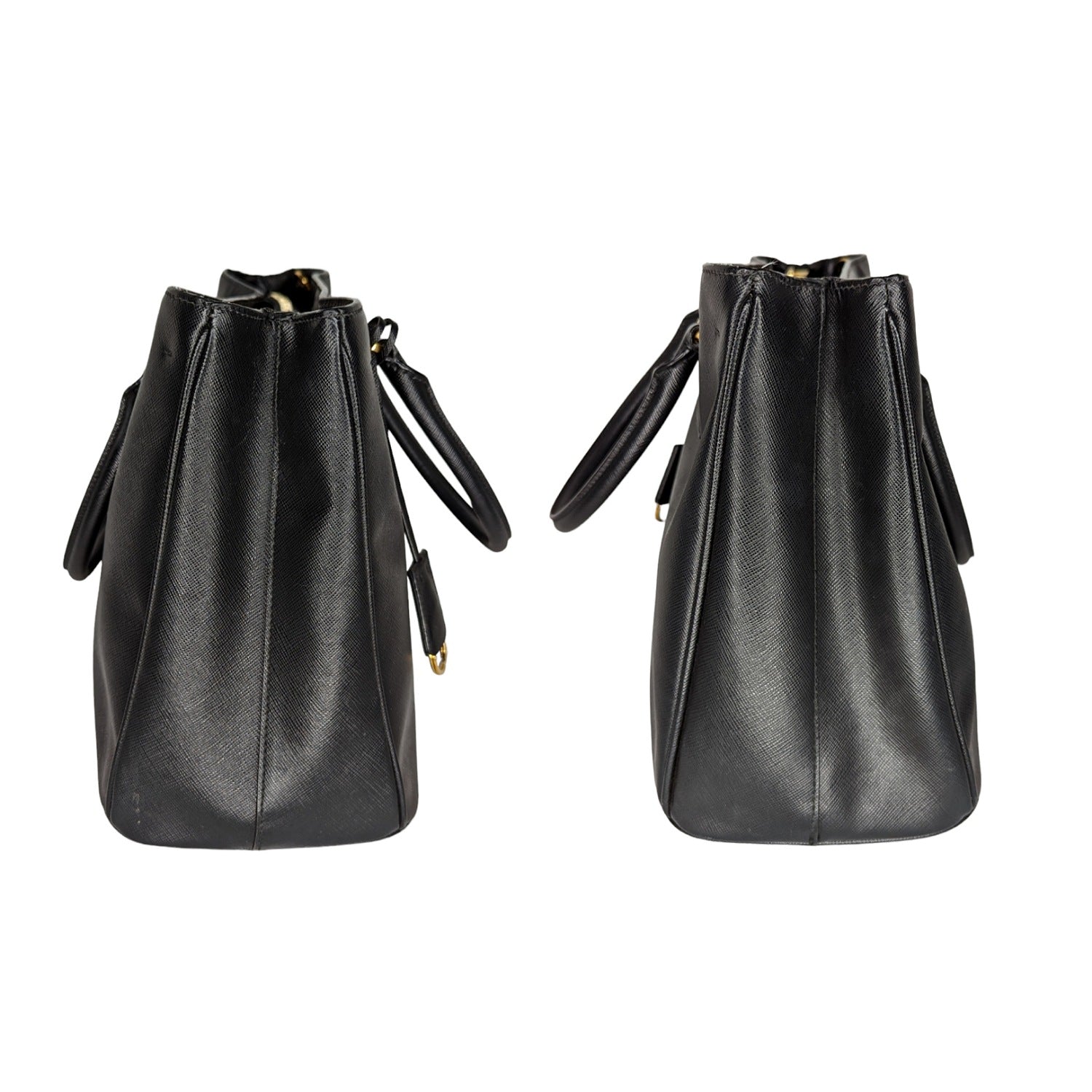 Prada Prada Saffiano Leather Lux Tote Black Tote Bag