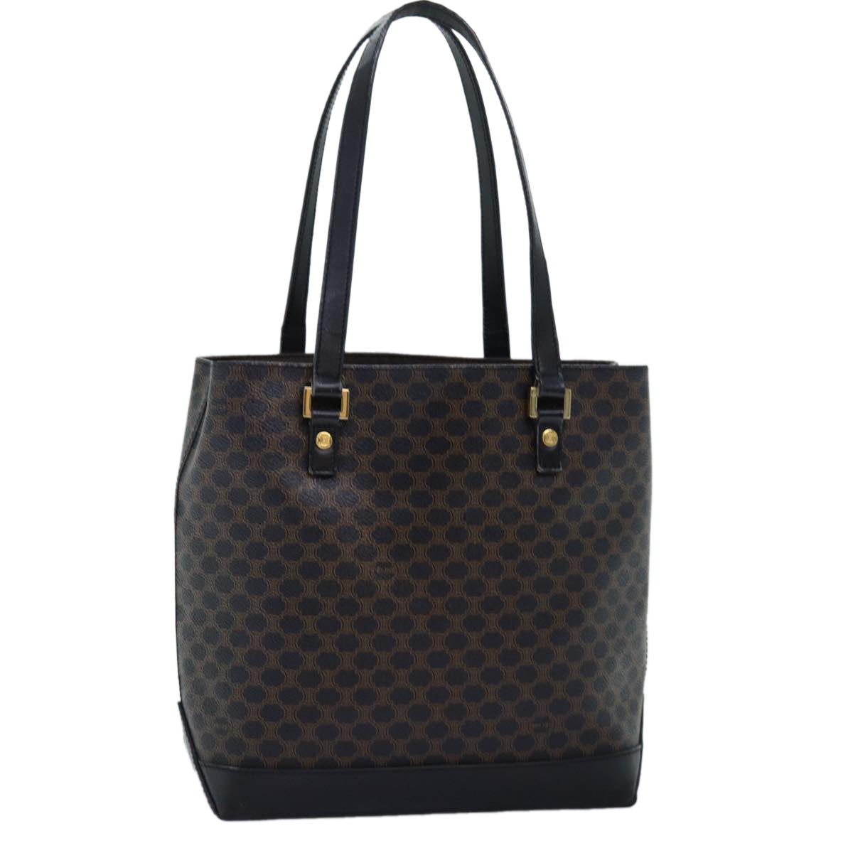 Luxury Macadam Hand Bag Pvc Canvas Black Travel Bag Pvc Black