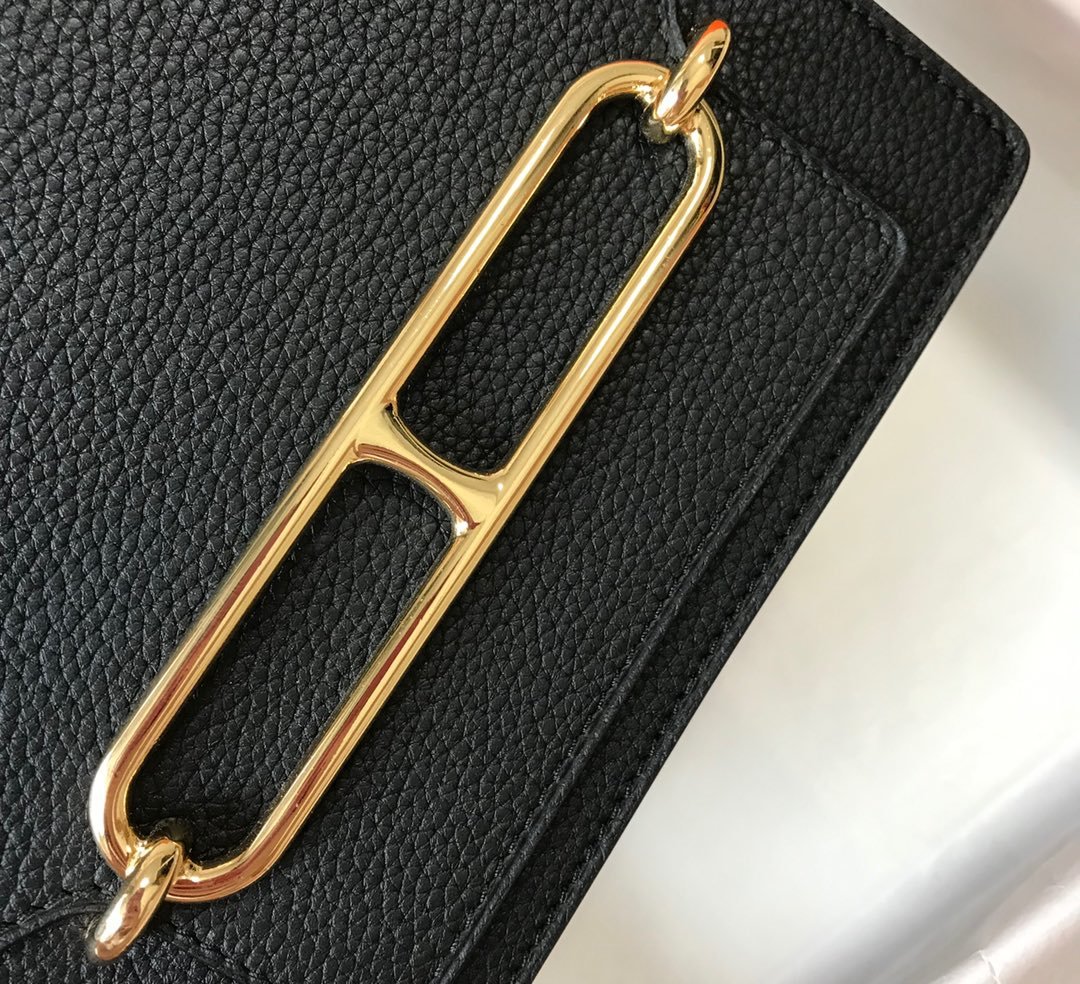 Top Quality Evercolor Sac Roulis For Women Black Mini Shoulder Bag