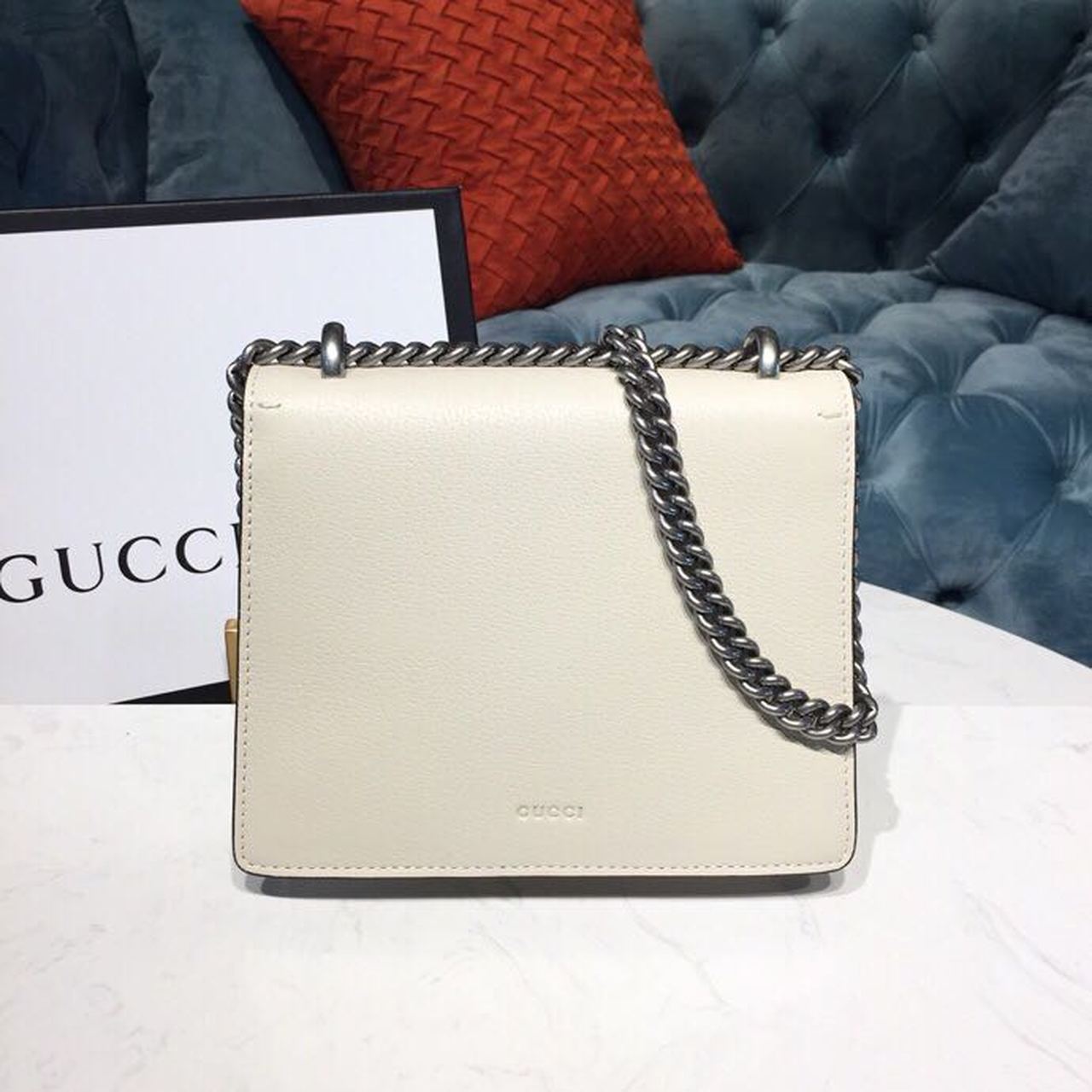 gg Dionysus 8in 20cm gg White Mini Bag