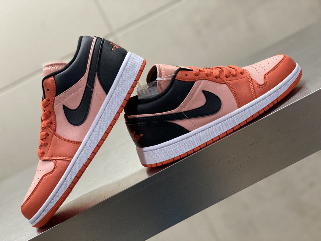 Nike Air Jordan Low Orange For Men Black Travel Bag