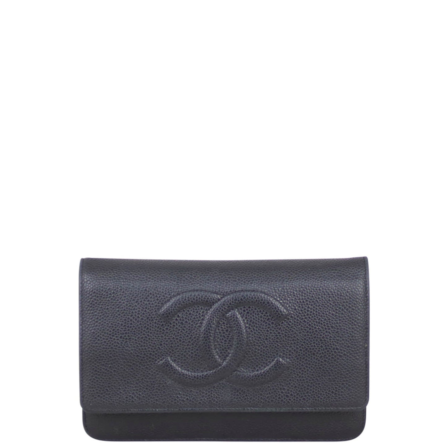 Chanel Timeless Wallet on Hardware Handbag Silver Chain