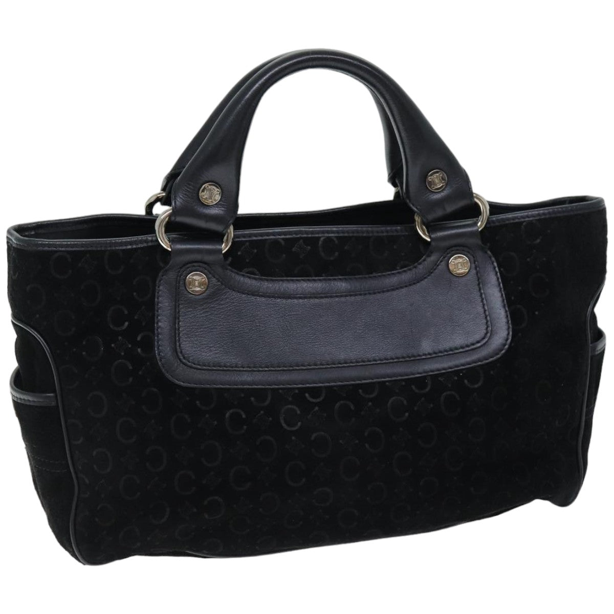 Luxury C Macadam Hand Bag Canvas Suede Travel Bag