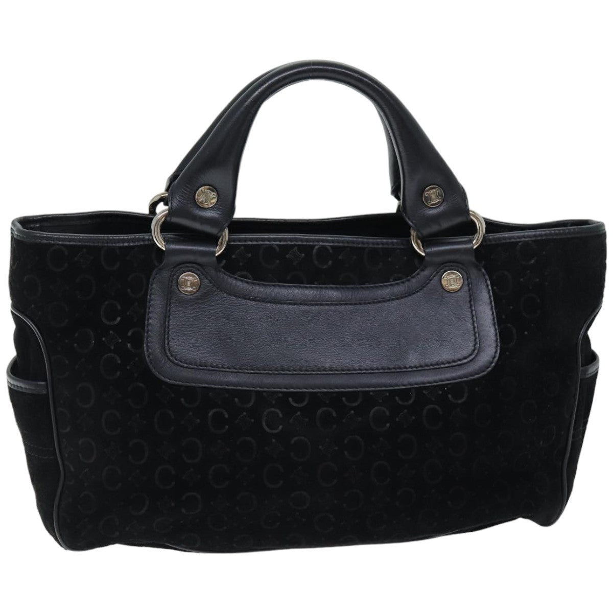 Luxury C Macadam Hand Bag Canvas Suede Travel Bag