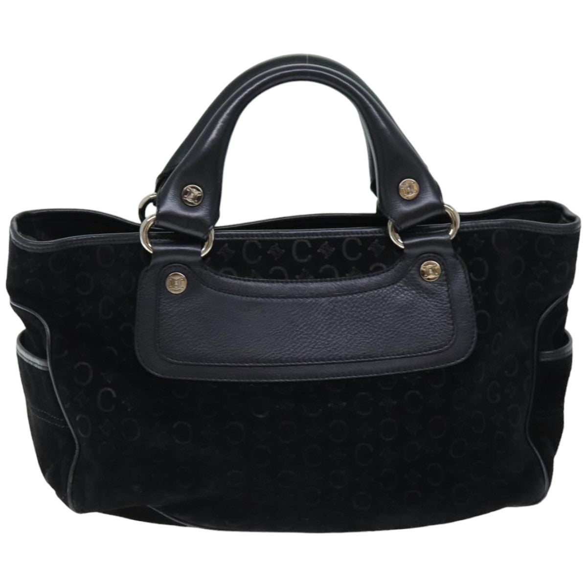 Luxury C Macadam Hand Bag Canvas Suede Travel Bag
