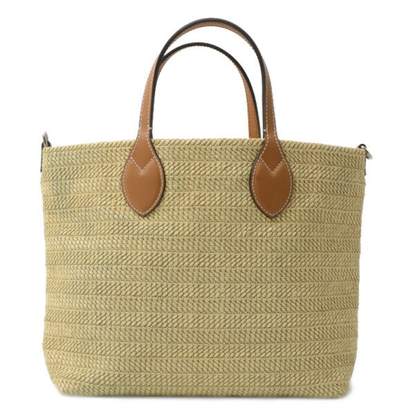 Gucci Patch 2Way Tote Bag Raffia