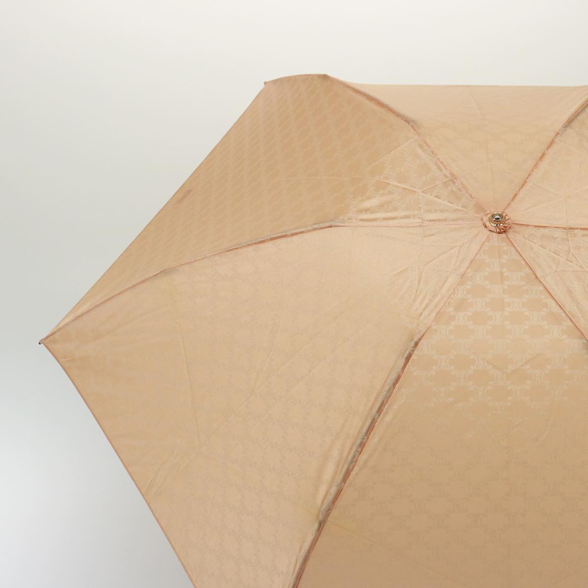 Luxury Macadam Folding Umbrella Handbag Canvas Nylon Travel Bag Pink Handbag