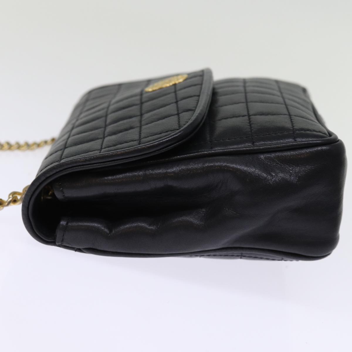 Luxury Shoulder Bag Leather Black