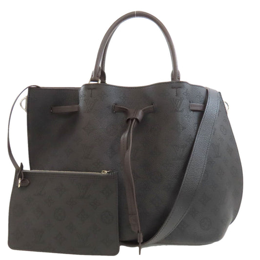 Louis Vuitton M54402 Mahina Giroratta Leather Black Tote Bag