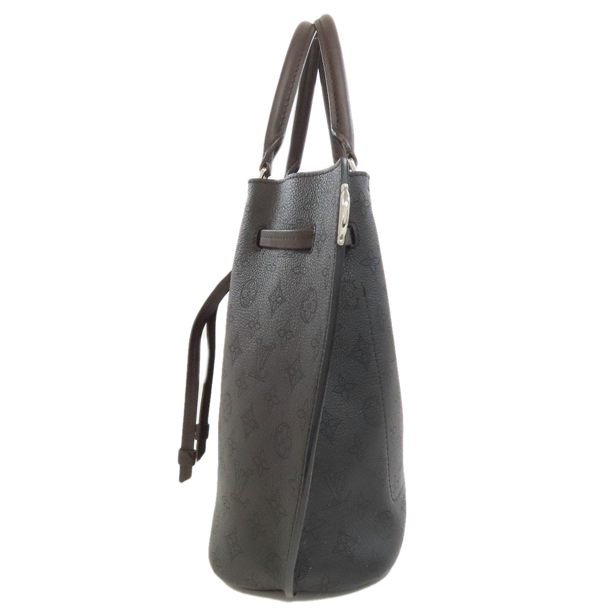 Louis Vuitton M54402 Mahina Giroratta Leather Black Tote Bag