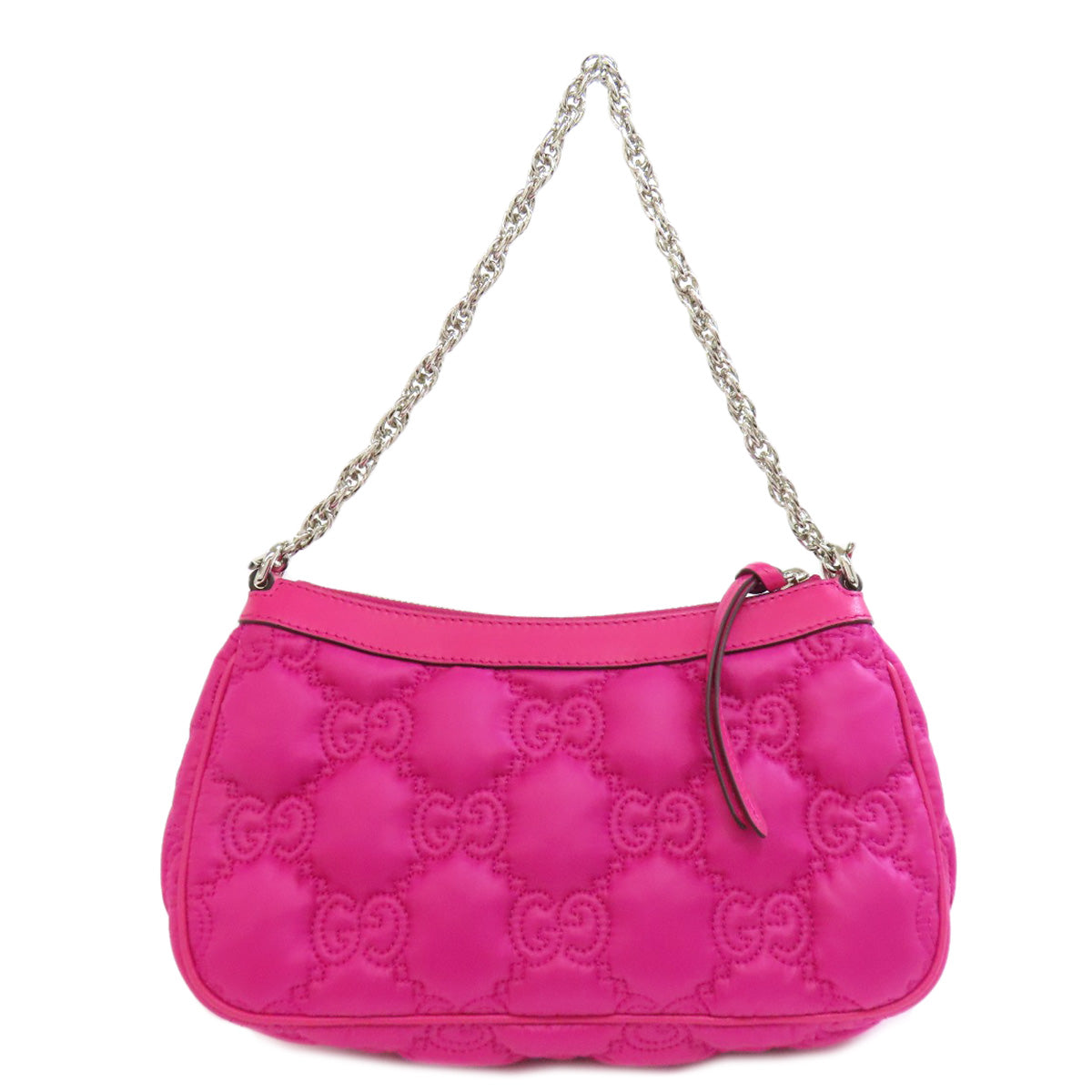 Gucci GG 2WAY Matelasse Nylon Pink Travel Bag