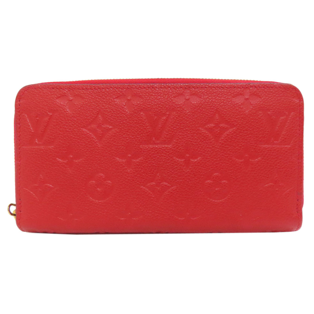 Louis Vuitton Long Purse M63691 Ann Platt Red Wallet Case