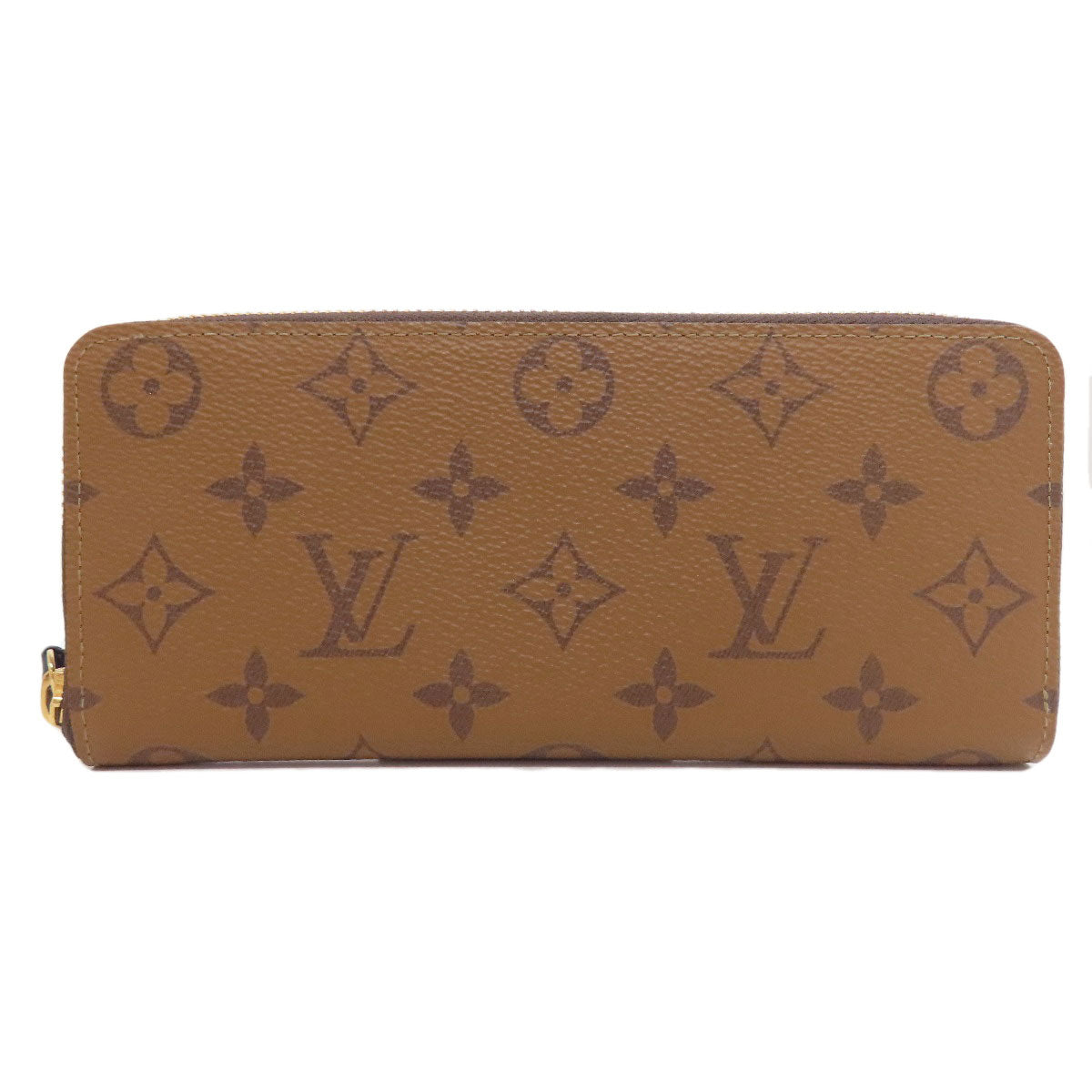 Louis Vuitton Long Purse M82336 reverse Portefeuille Monogram Brown Wallet Case