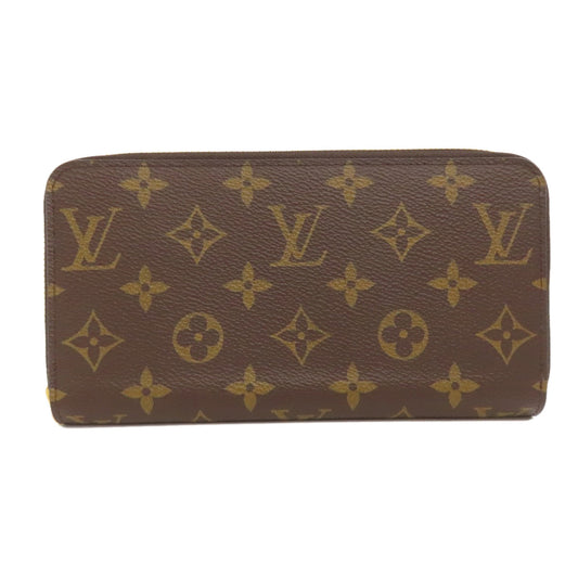 Louis Vuitton Long Purse M42616 Zippy Monogram Canvas Brown Wallet Case 6