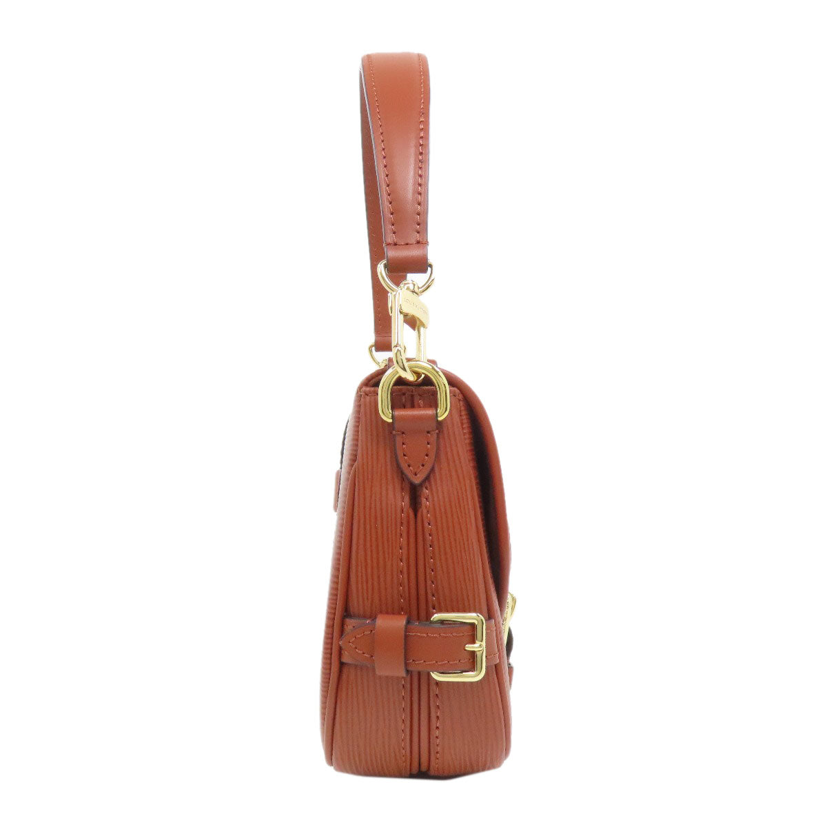 Louis Vuitton M23470 Epi Saumur BB Brown Handbag