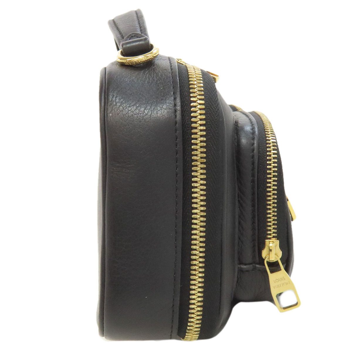 Louis Vuitton M80450 Utility Calfskin Black Crossbody Bag