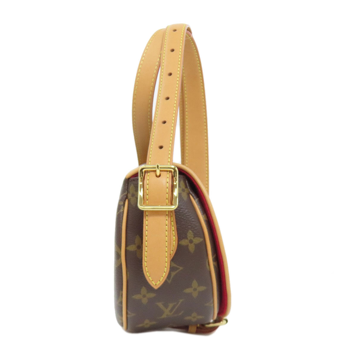 Louis Vuitton M44860 Tamburan Monogram Canvas Brown Shoulder Bag