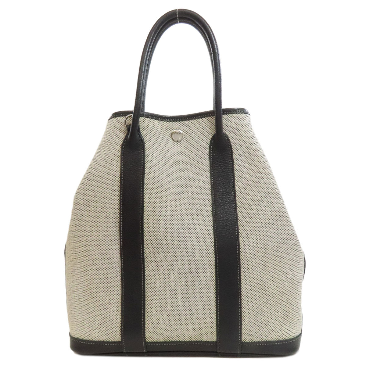 Hermes Handbag Tower Ash Garden File Pm Women Gray Travel Bag