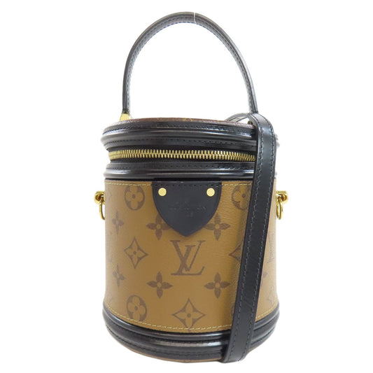 Louis Vuitton M43986 reverse Cannes Monogram Brown Handbag