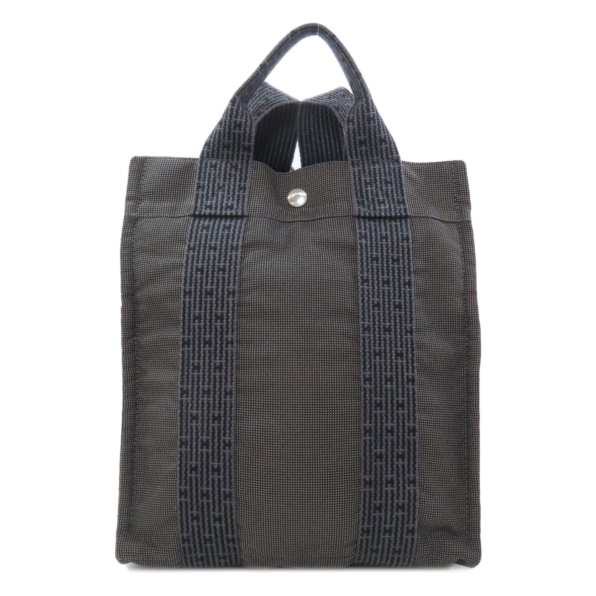 Hermes Backpack Her Line Add Pm Canvas Gray 75223020