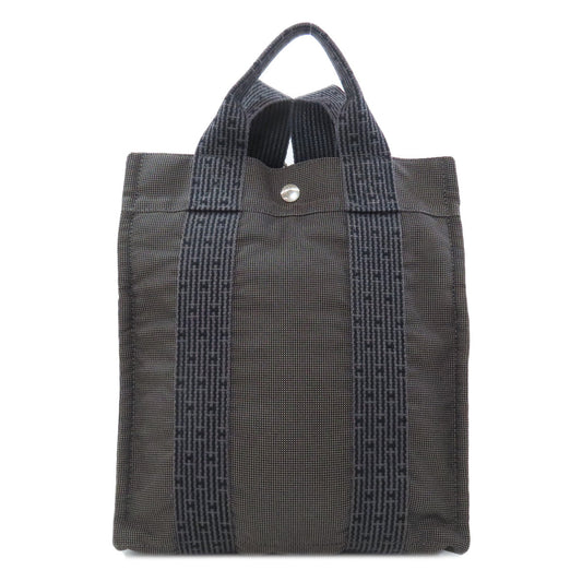 Hermes Backpack Her Line Add Pm Canvas Gray 75223020