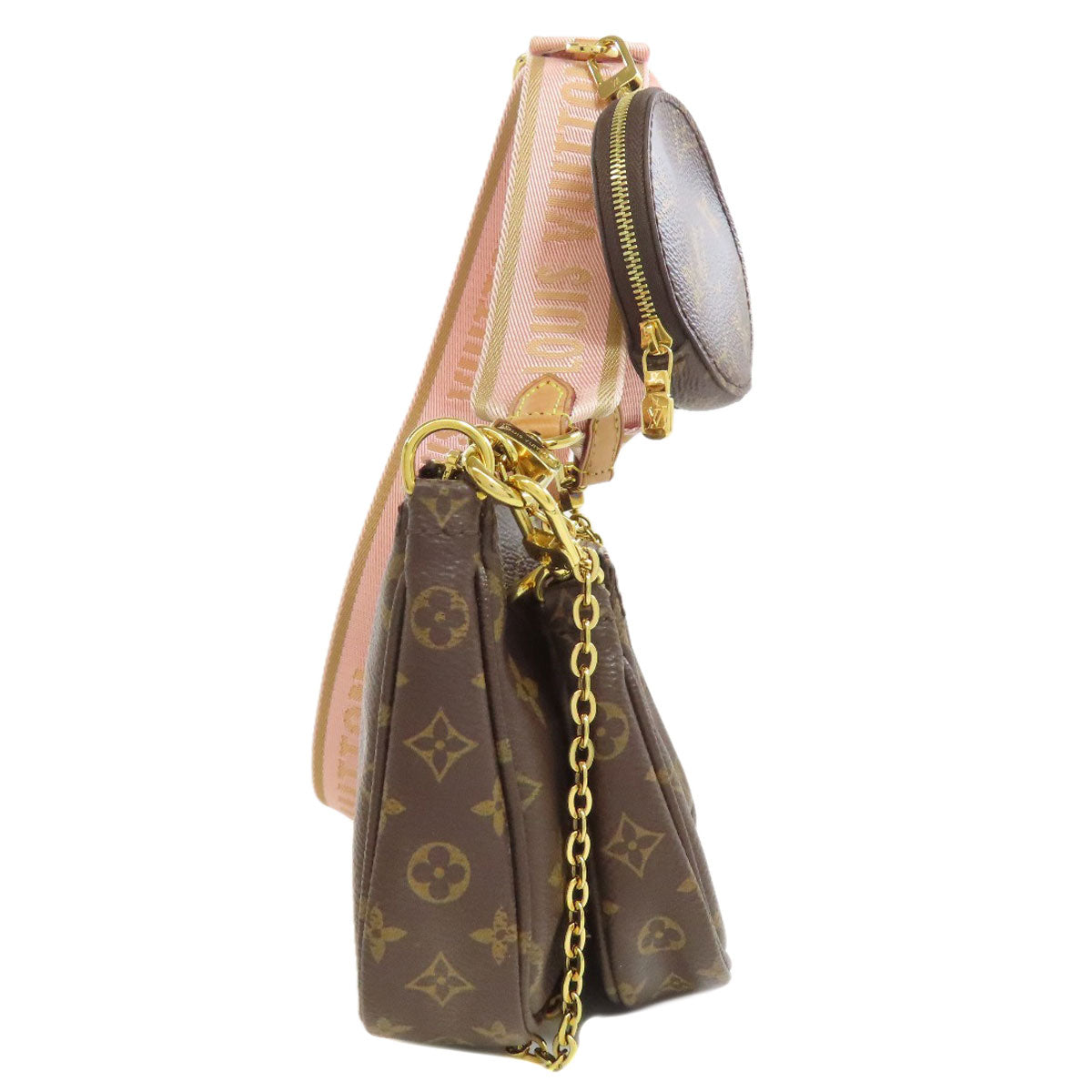 Louis Vuitton M44840 Multi Pochette Accessoires Monogram Canvas Brown Shoulder Bag