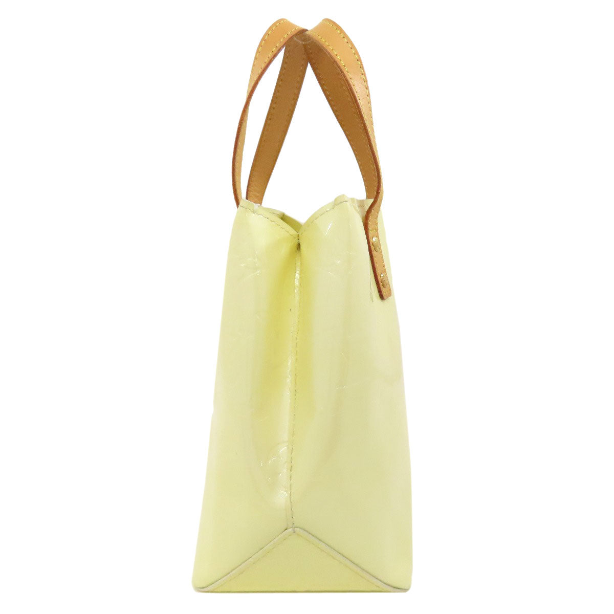 Louis Vuitton M91336 Vernis yellow Lead PM Handbag