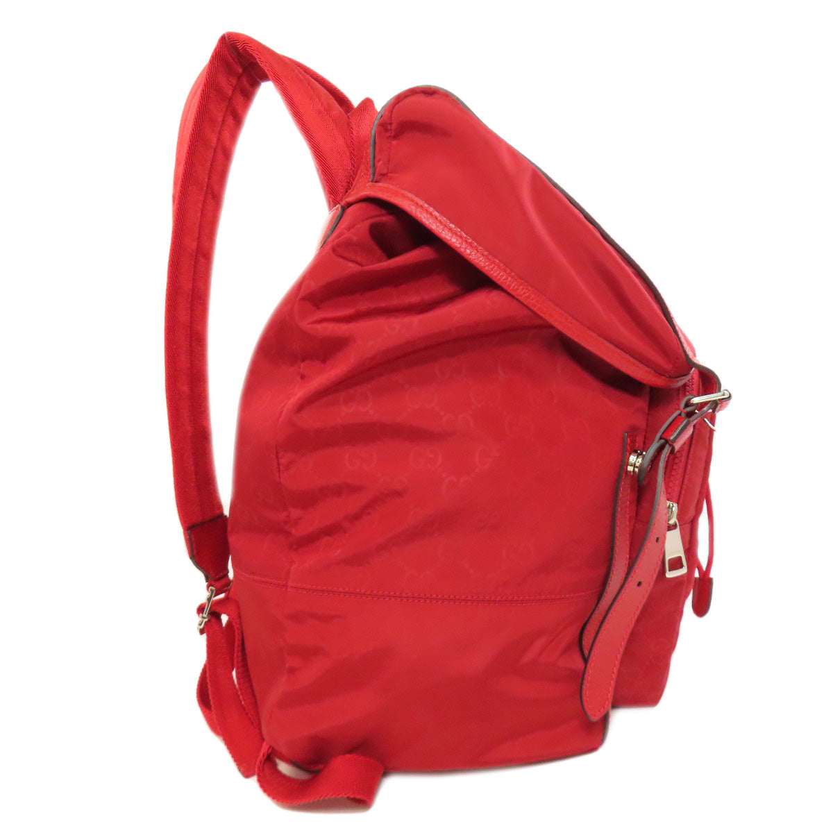 Gucci Backpack GG Nylon Red