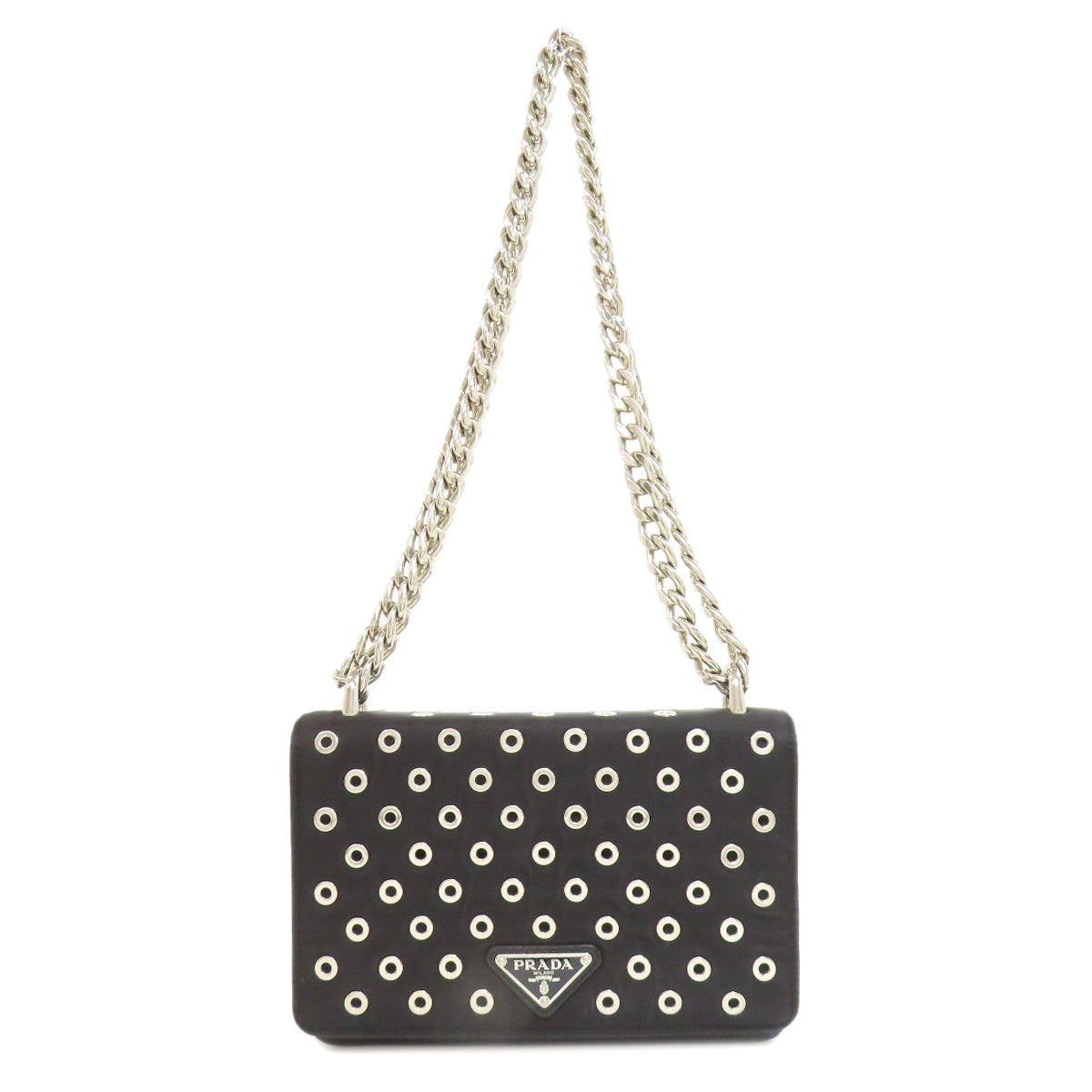 Shoulder Bag Calfskin Chainshoulder Black