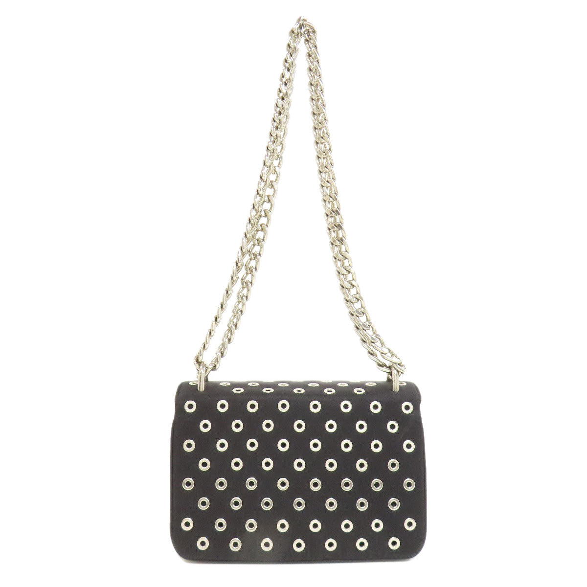 Shoulder Bag Calfskin Chainshoulder Black